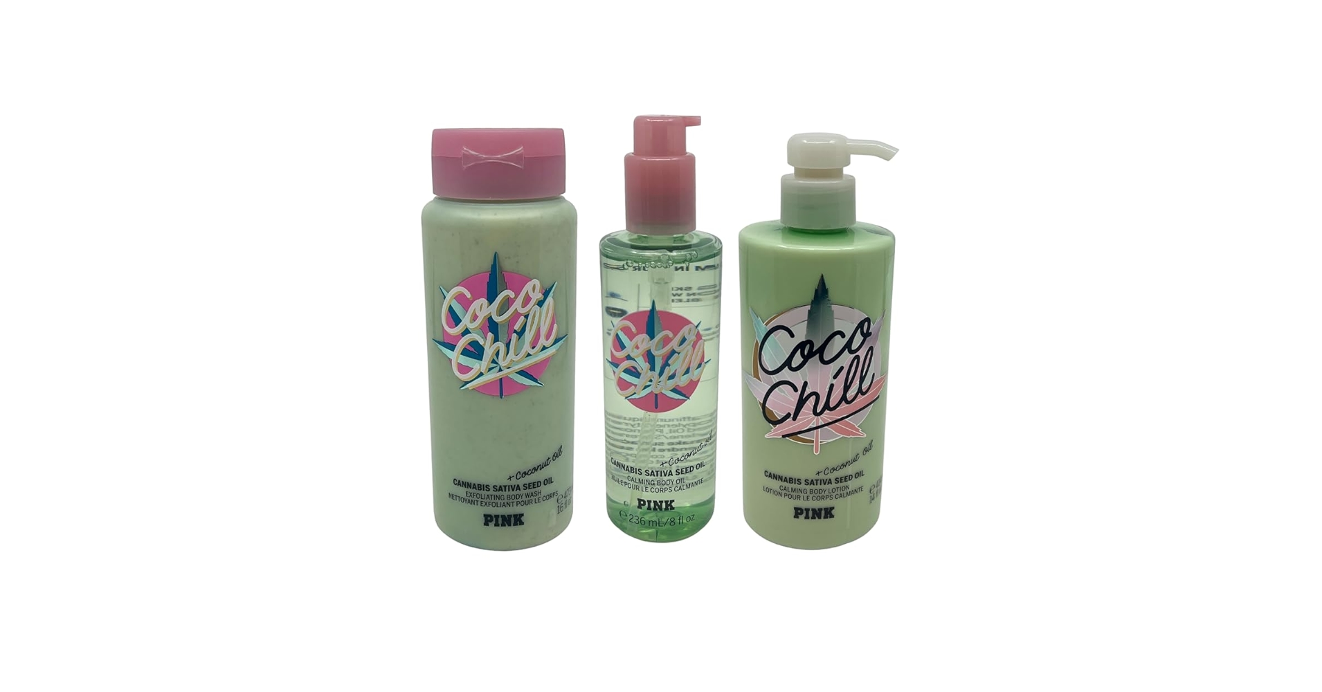Victoria's Secret Coco Chill & 色々8点Set B Victoria Secret Pink Coco Chill Calming Gift Bundle