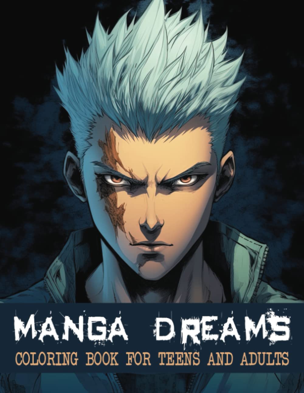 Manga Dreams: Coloring Book For Teens And Adults. 60 Bold And Distinctive Anime Inspired Illustrations To Color.