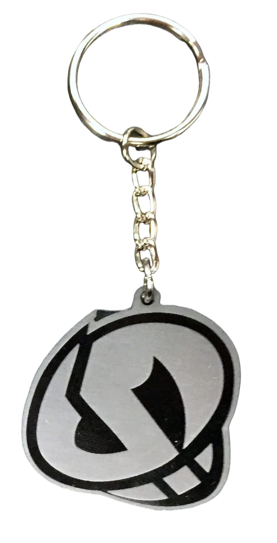 Sun and Moon Team Skull Hip Hop Metal Keychain Key Chain for Car Bikes Key Ring