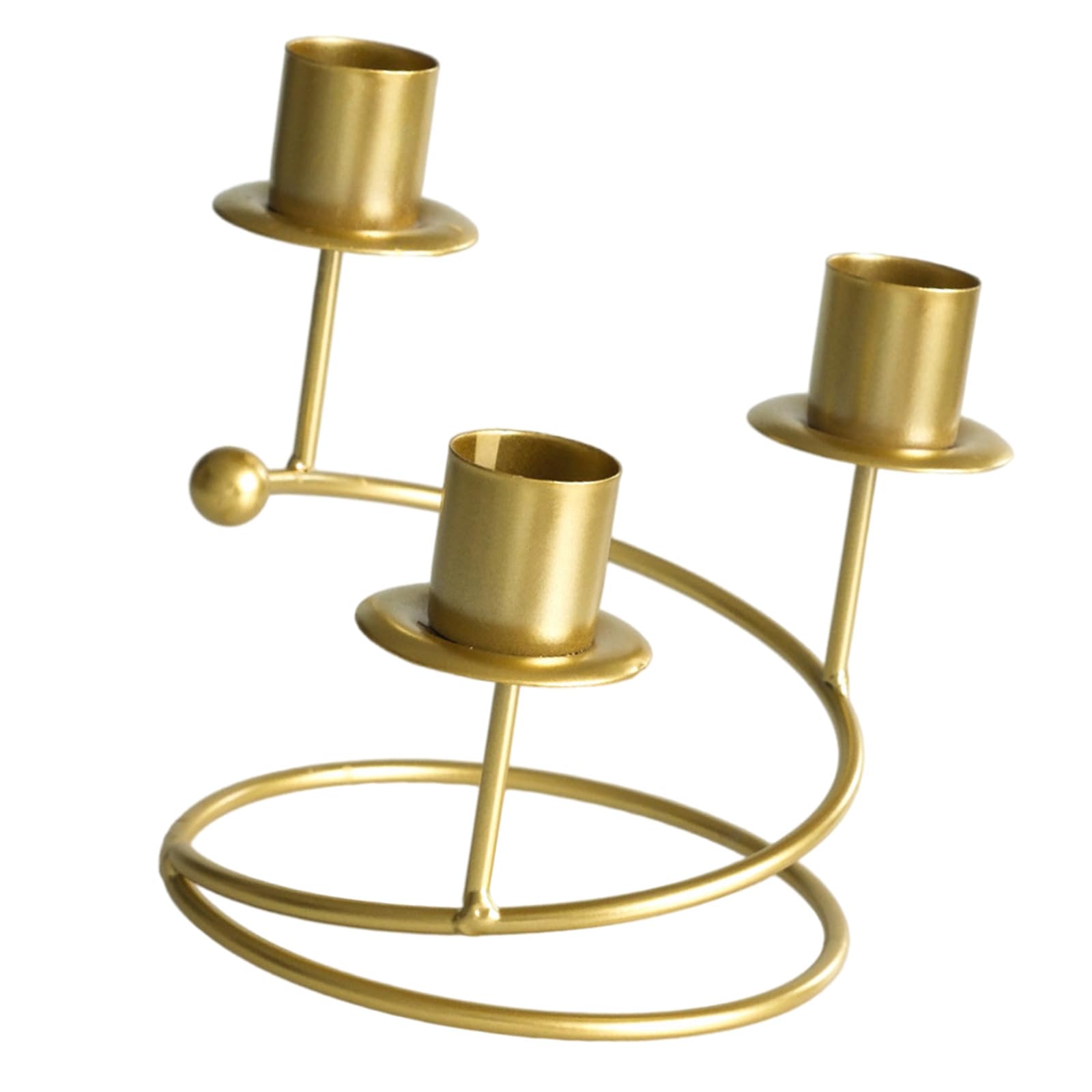 Tsophreniq Metal Holder Pillars Candlesticks for Table Centerpieces Home Decorations Wedding Housewarmings Gift Candlestick Holder