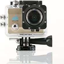 HHZL Photo Camera HD 4k outdoor Sports Camera 170 Fisheye Wide-angle Lens Night LED Fill Light 900mAh for 90 Minutes Mini Camera Color Gold HHZL Photo Camera HD 4k outdoor Sports Camera 170 Fisheye Wide-angle Lens Night LED Fill Light 900mAh for 90 Minutes Mini Camera Color Gold