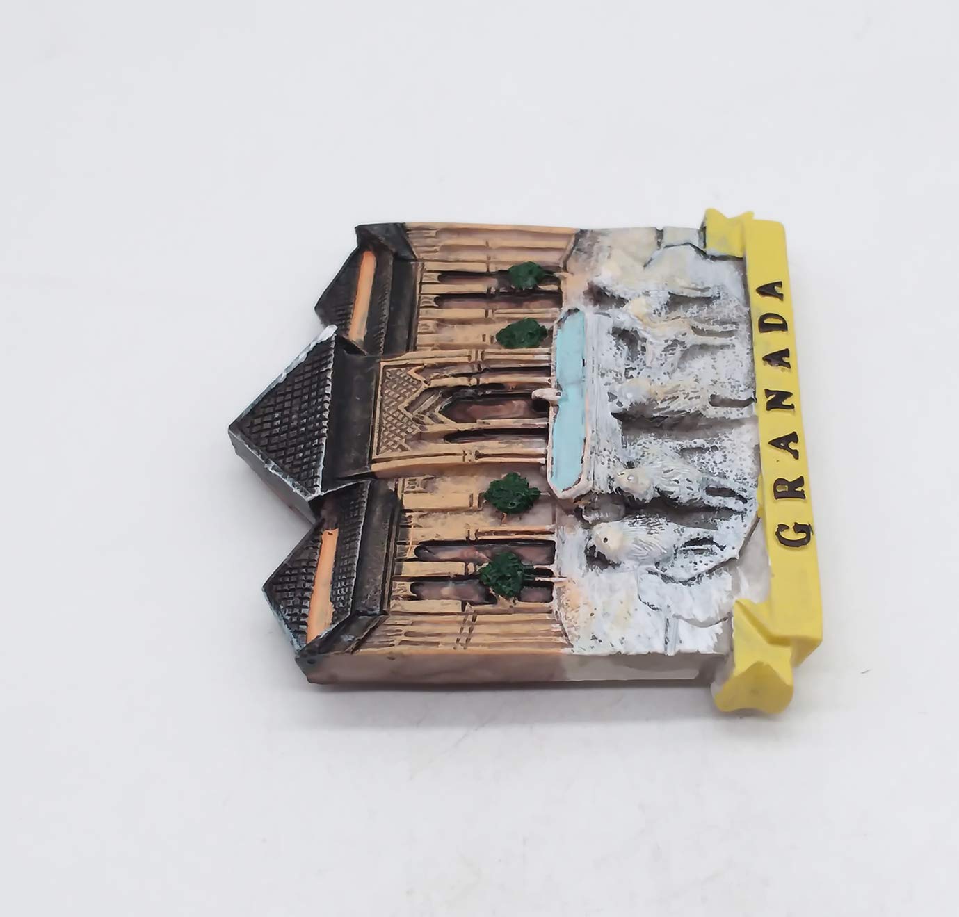 Calamita da frigorifero 3D con souvenir in Spagna, decorazione per la casa e la cucina, collezione di magneti per frigorifero Granada
