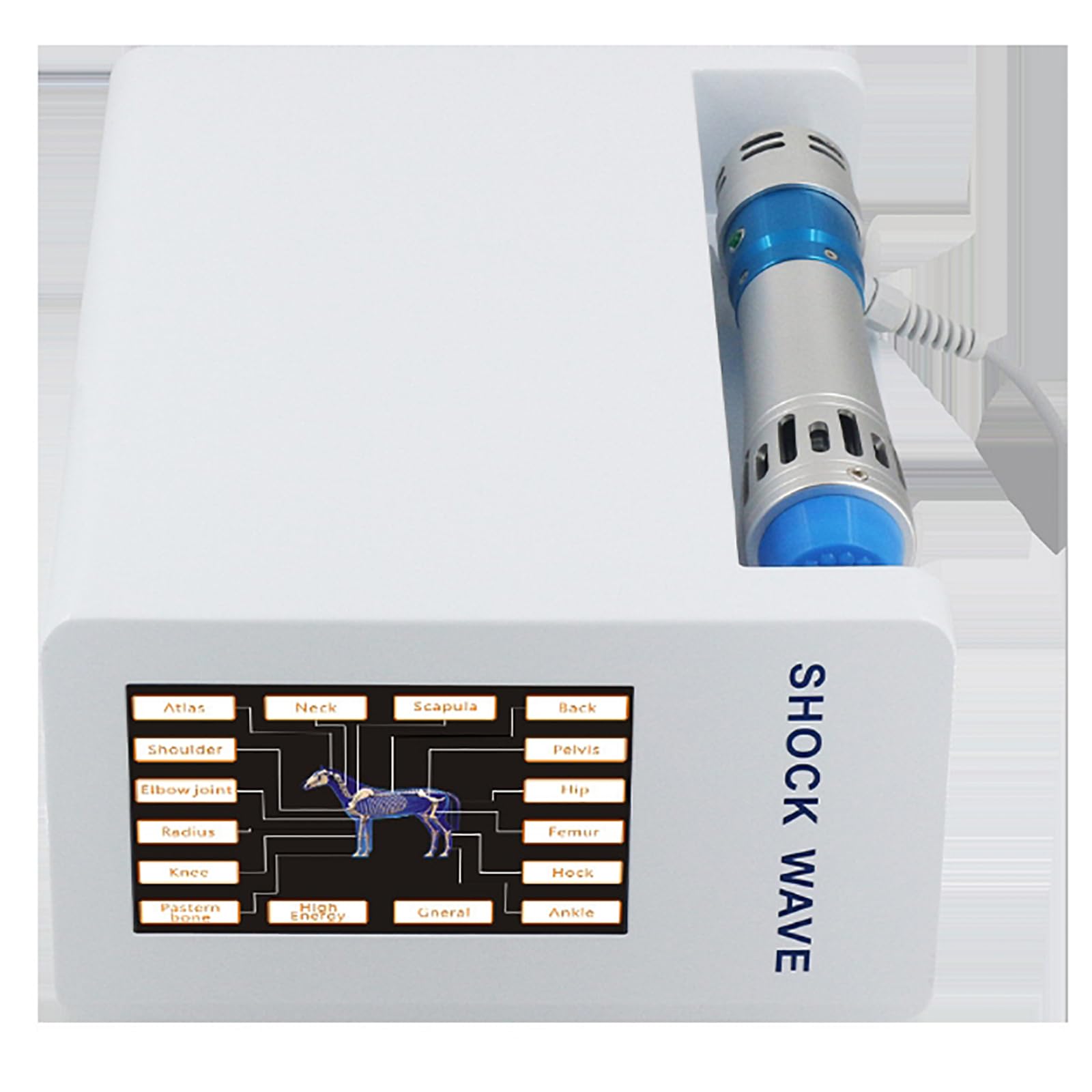 体外衝撃波 電気衝撃波マッサージ機 ポータブルケース付 腰痛 骨折 ED