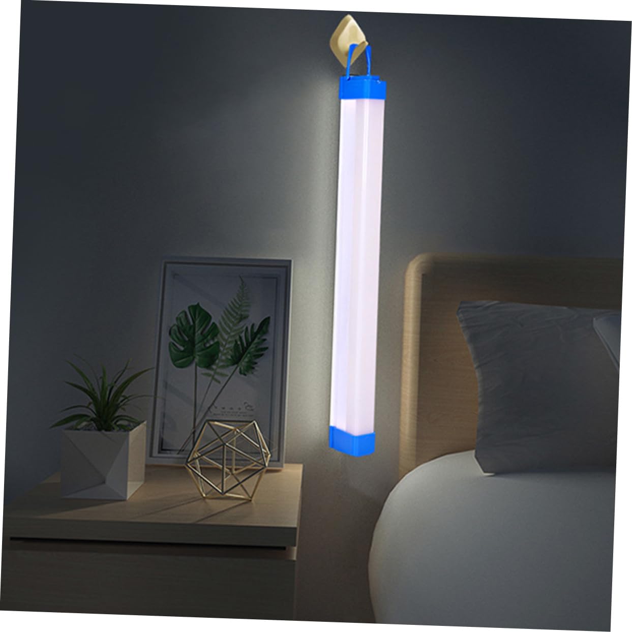 Luz Led Usb Recargable 20w 17cm 3 Niveles De Brillo Para Armario y Cocina, Lámpara Bajo Mostrador Inalámbrica Portátil, Pack 2 Unidades Para Iluminación De Emergencia