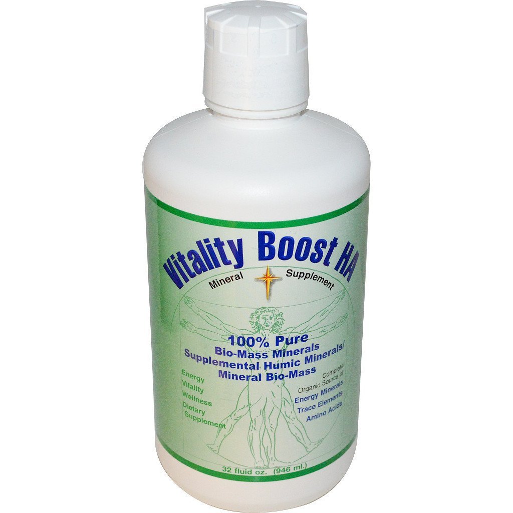 Viatlity Boost HA Humic Minerals Trace Elements Vitamins and Amino Acids Morningstar Minerals