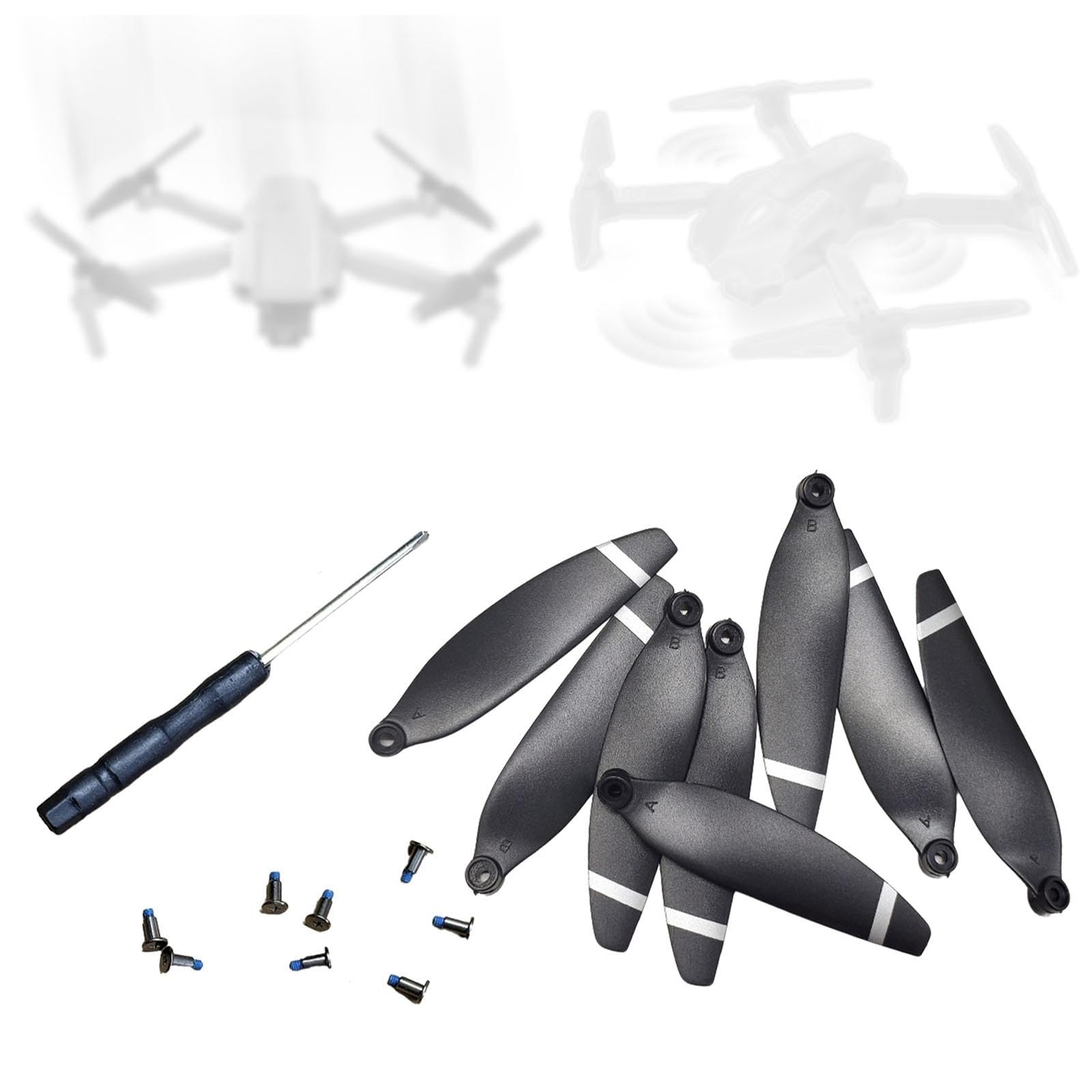 8 Stück Drohnenpropeller Drohnen Upgrade Reparatur Einfache Installation Ersatzpropeller für