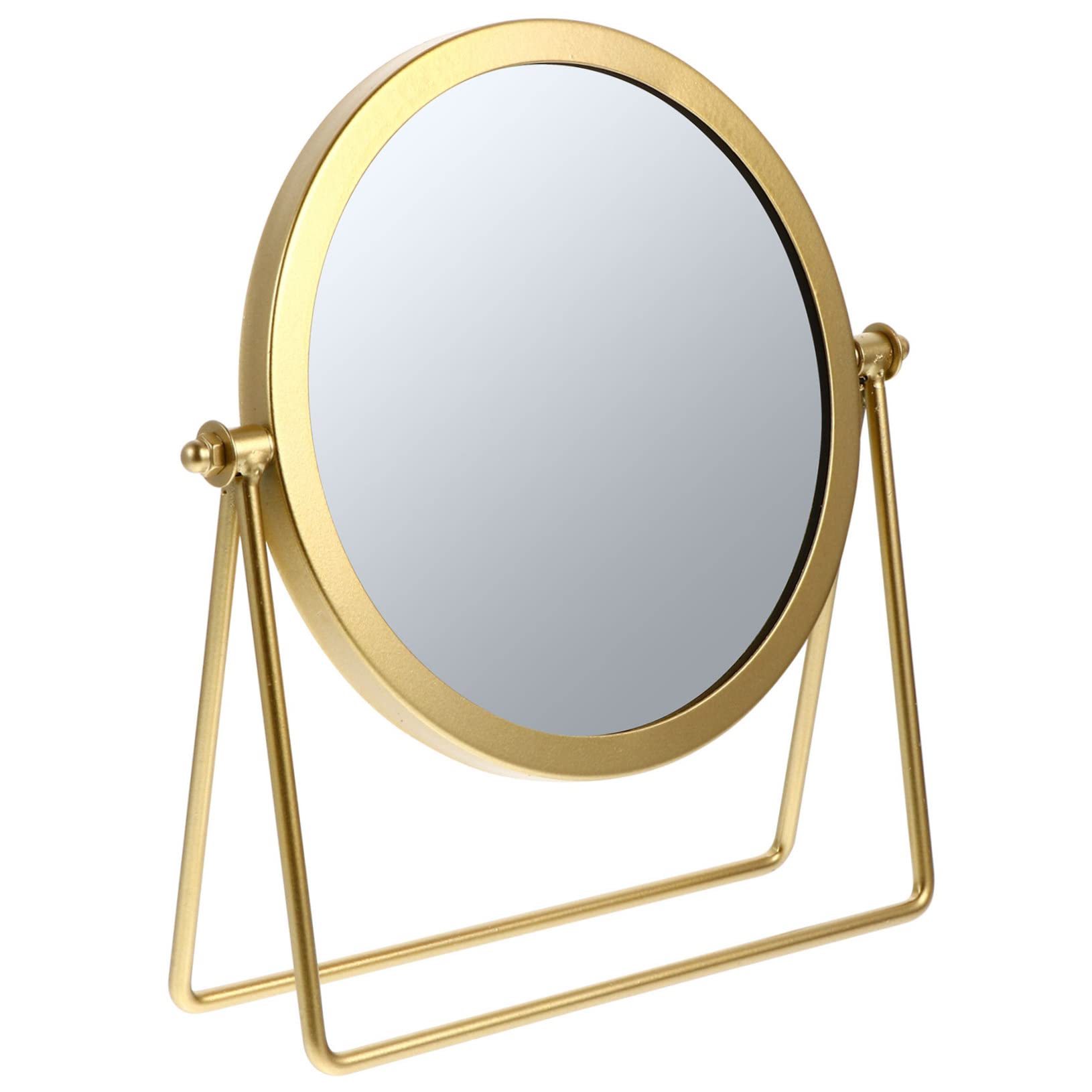 Ipetboom Dressing Table Rotating Makeup Mirror Portable Desktop Cosmetic Mirror with High Definition Rotation for Vanity Bedroom and Bathroom Use