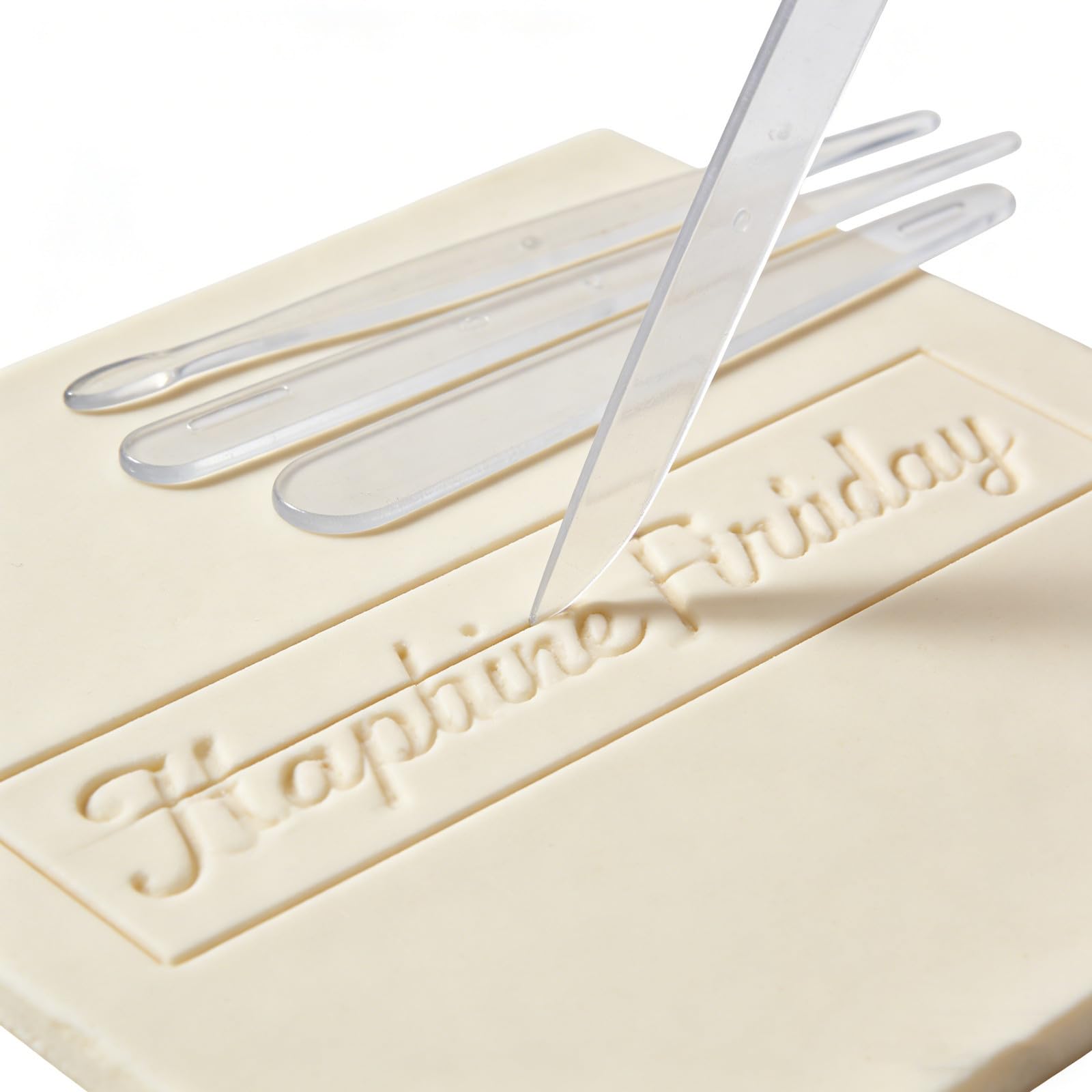 Juego de Herramientas para Esculpir Fondant y Arcilla Polimérica 9 Piezas de Plástico Resistente para Decoración Precisa en Repostería y Proyectos DIY