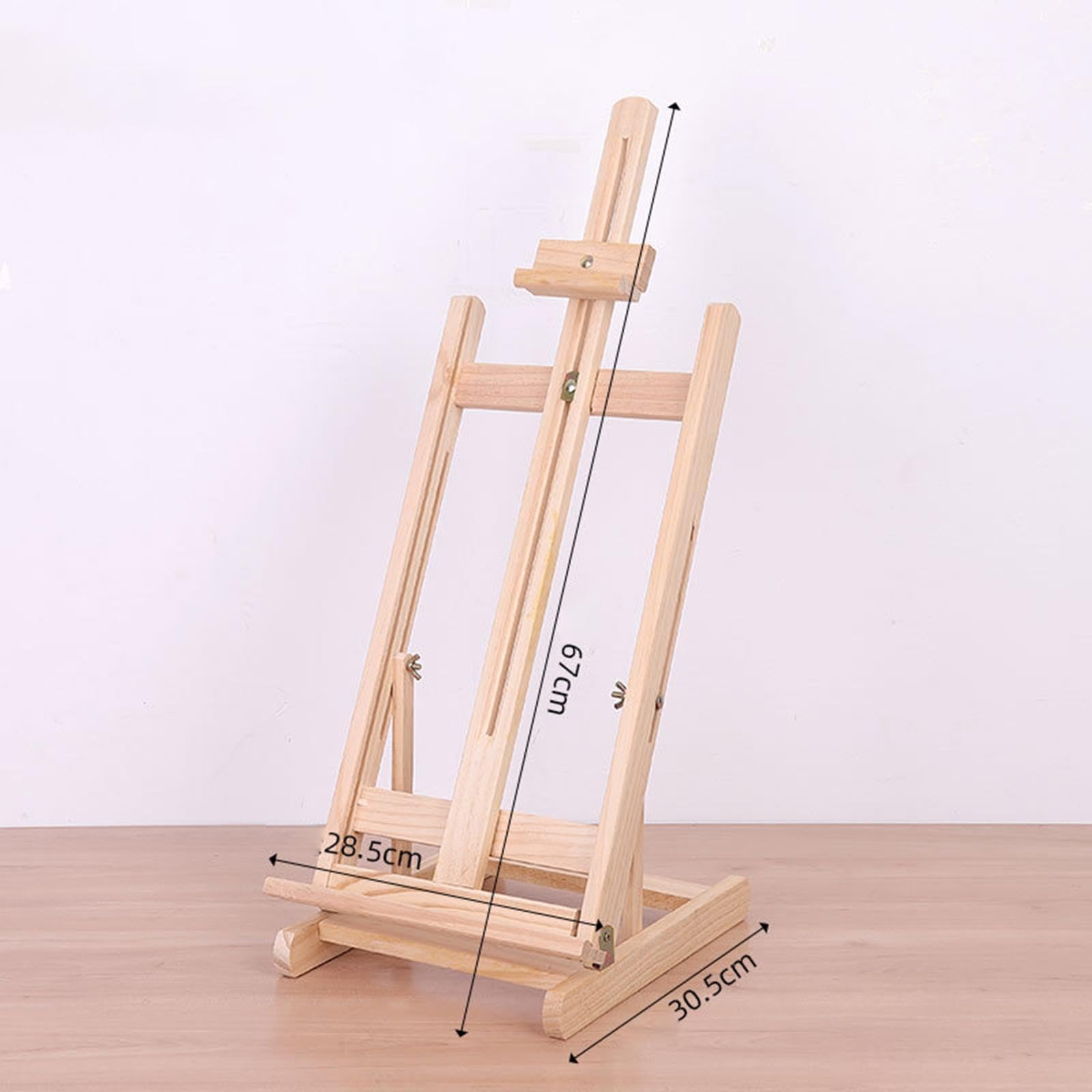Zusammenklappbare Und Tragbare Tischstaffelei Gestell Zum Zeichnen Und Skizzieren, Ideal für Anfänger, Künstler Und Maler.