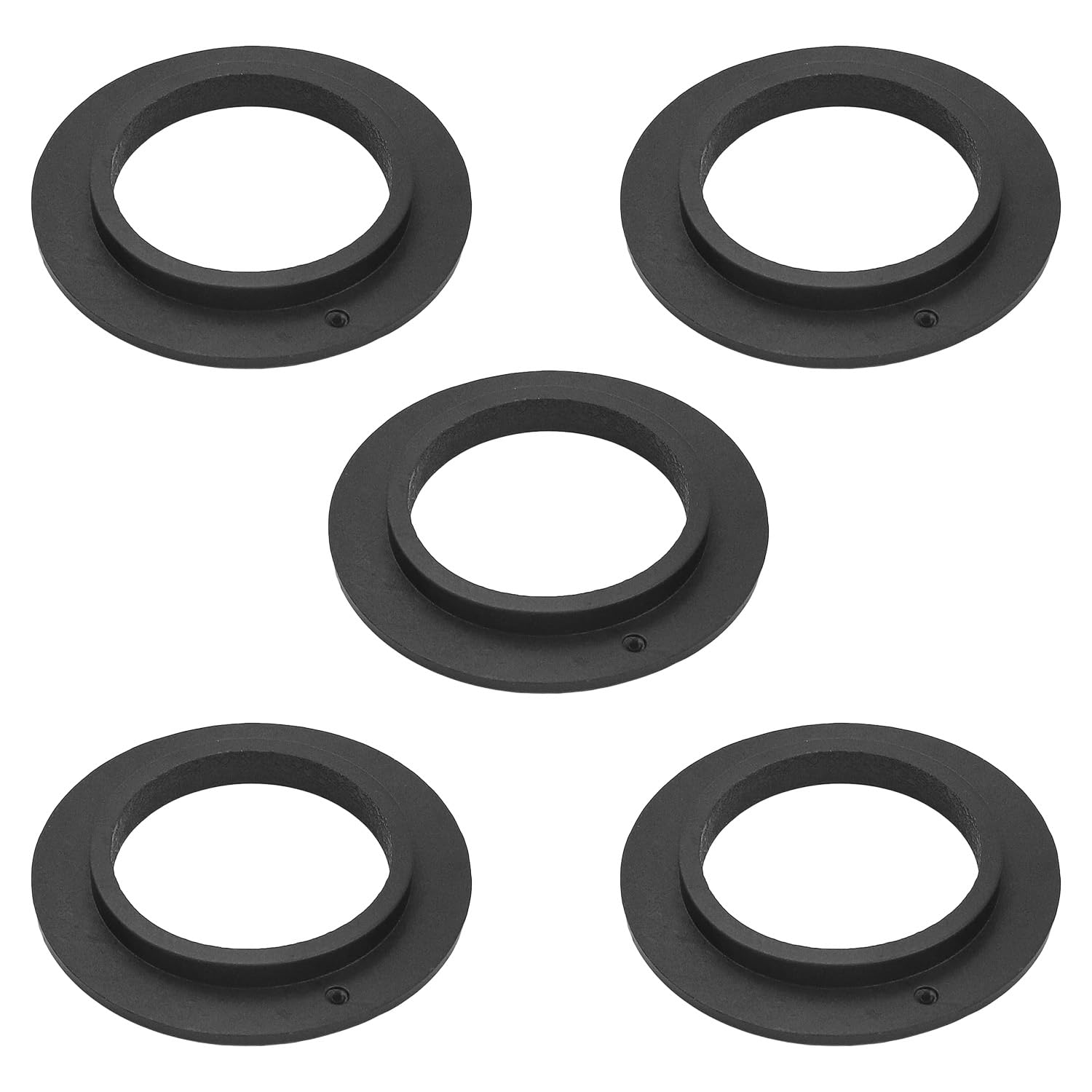 Hopzab 5PCS Sink Plug Rubber Seal O-Rings Washers Gasket for Basket Strainer, Kitchen Drain Sealing Replacement Accessories