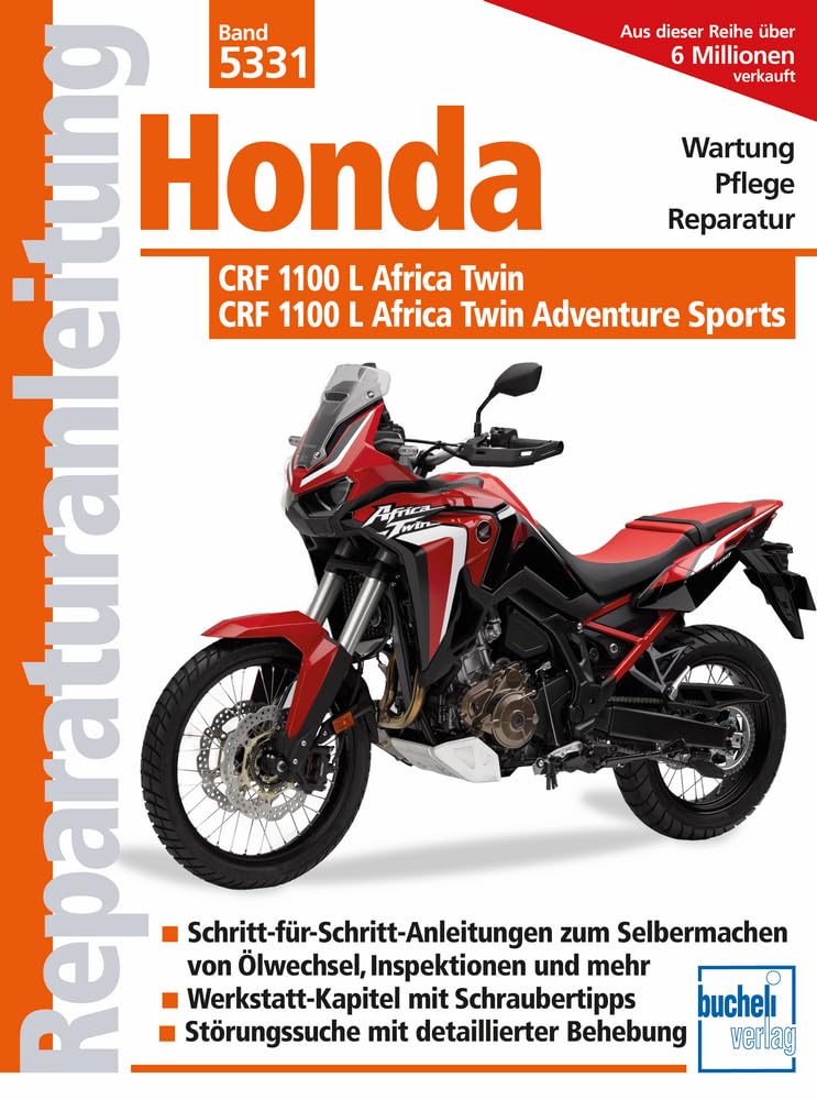 Honda CRF 1100 L Africa Twin + CRF 1100 L Africa Twin Adventure Sports: Modelljahr ab 2020 (Reparaturanleitungen)