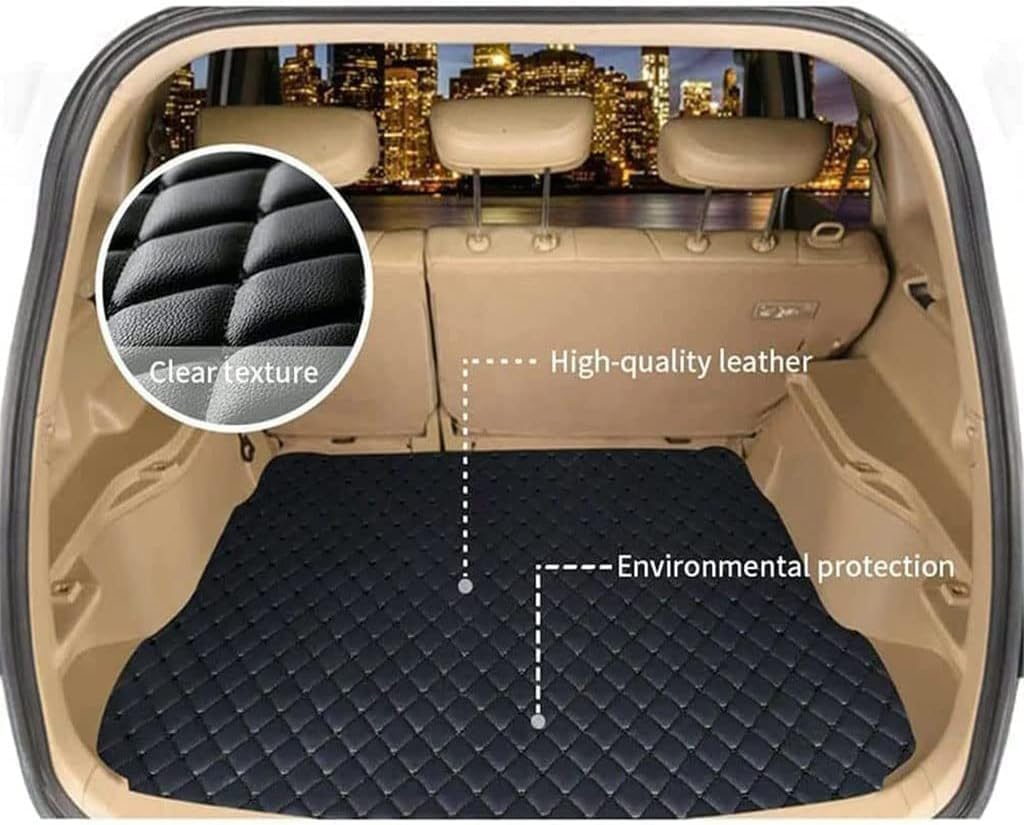 DKLIMA Auto Tappetini Bagagliaio per Infiniti QX70 2013-2017, Antiscivolo Inodore Facile da Piegare Impermeabile Antipolvere Il Dell'Auto,B