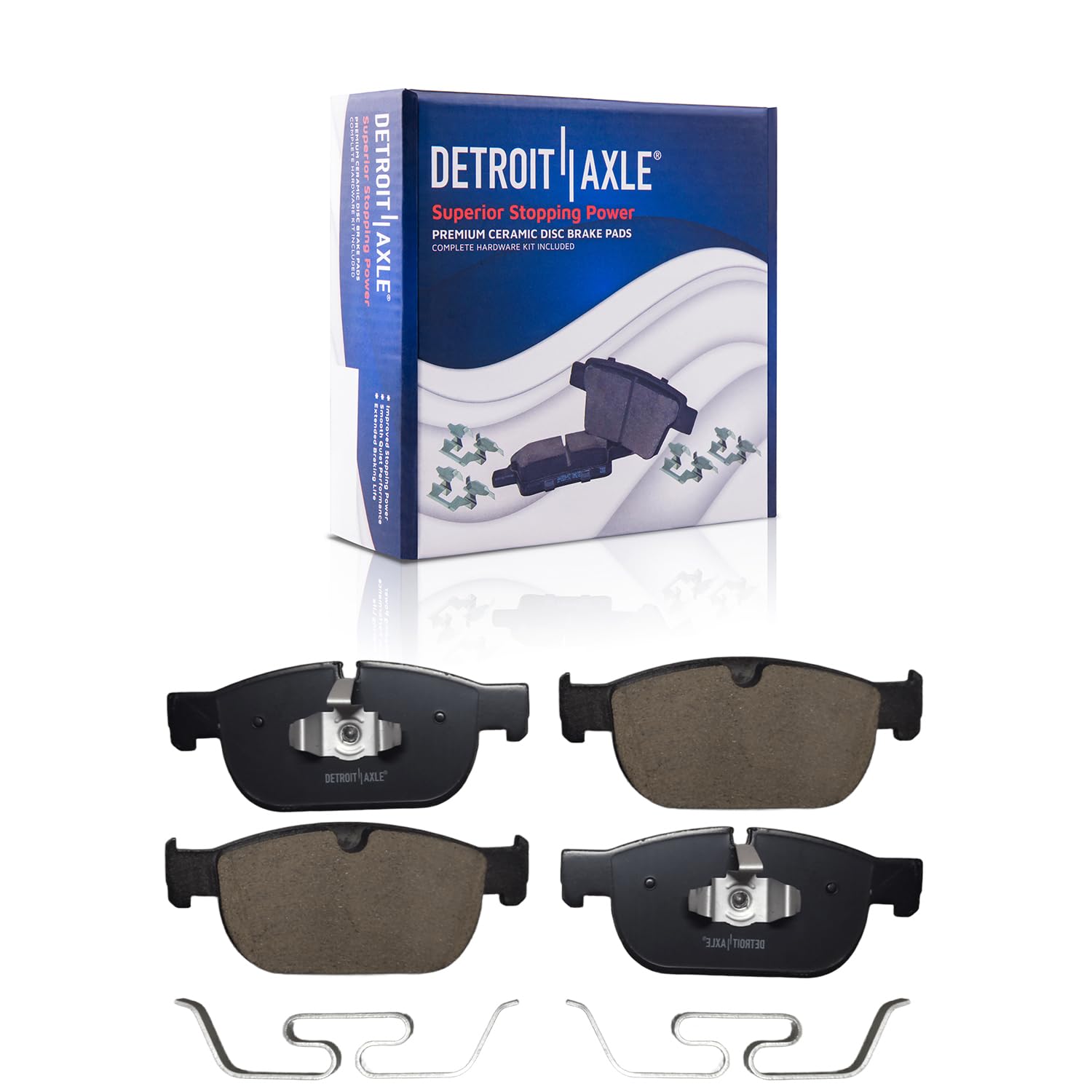 Detroit Axle - Front Brake Pads for Volvo C40 S60 S90 XC40 XC60 XC90 V60