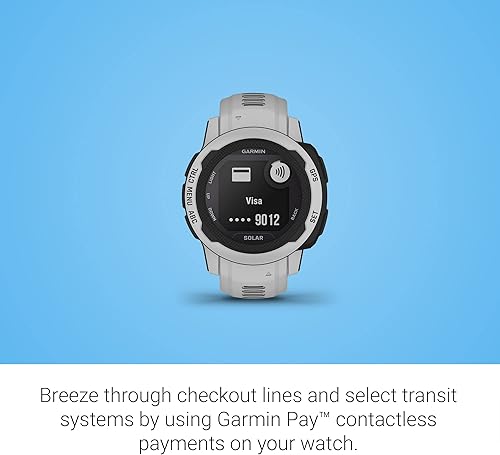 Miniatura 6 de Garmin Instinct 2S Solar, reloj inteligente con GPS resistente de tamaño más pequeño para exteriores con soporte y tela