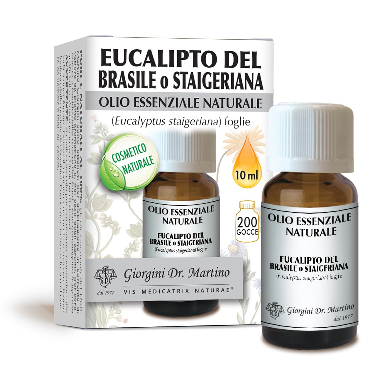 Dr. Giorgini EUCALIPTO BRAZYLIA-STAIGERIANA naturalny olejek eteryczny 10ml