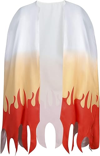 Rengoku Kyoujurou - Disfraz de anime de juego de rol para fiesta de Halloween