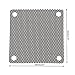 Tebatu PVC Fan Dust Filter PC Dustproof Case Cuttable Computer Mesh Cover 50mm Mesh Black