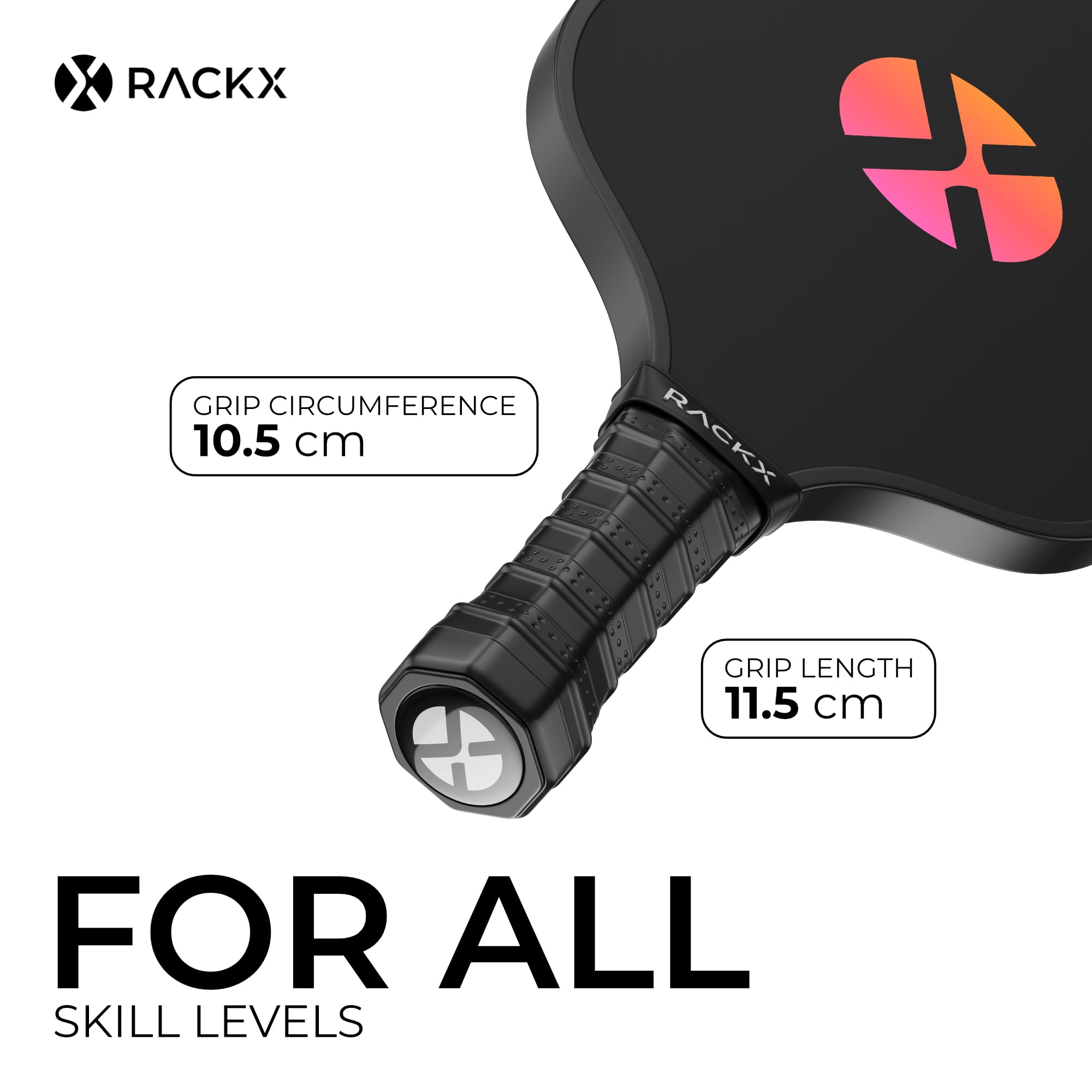 Sapphire Z10 Pickleball Paddle – Ultraleichtes Carbon mit robustem Kantenschutz