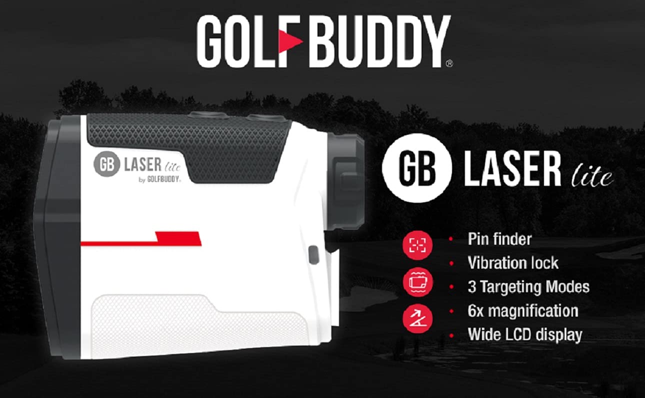 Buy Golf Buddy Laser Lite Rangefinder with Case, Compensated