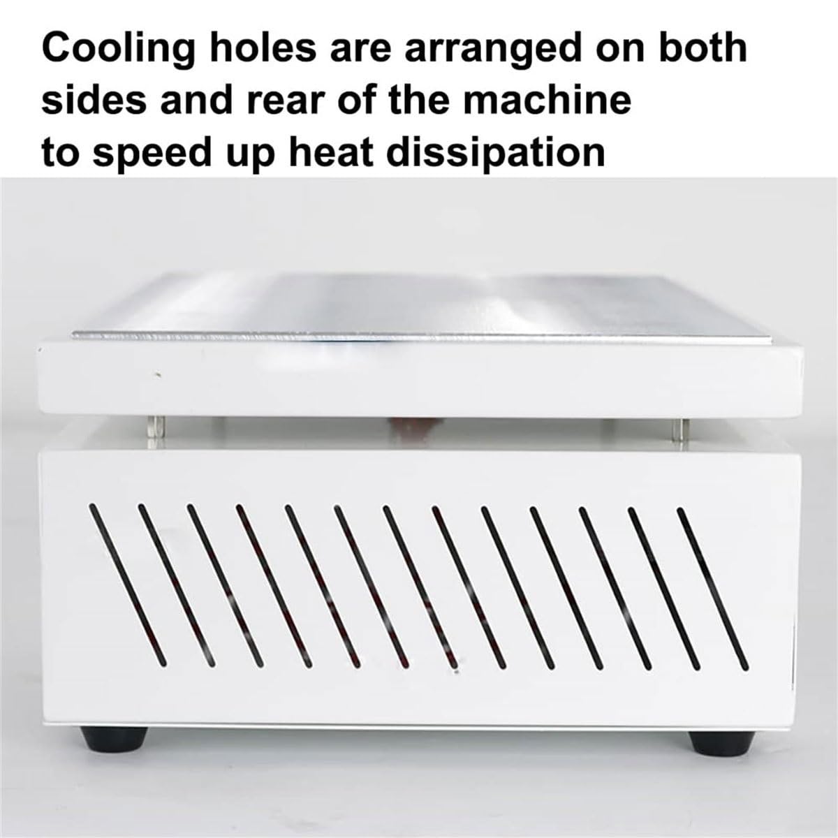 Machine de Scellage Thermique de Bureau Manuelle Machine d'Emballage sous Cellophane pour Cigarettes Cosmétiques Boîtes de Poker Film PVC Thermoscellable