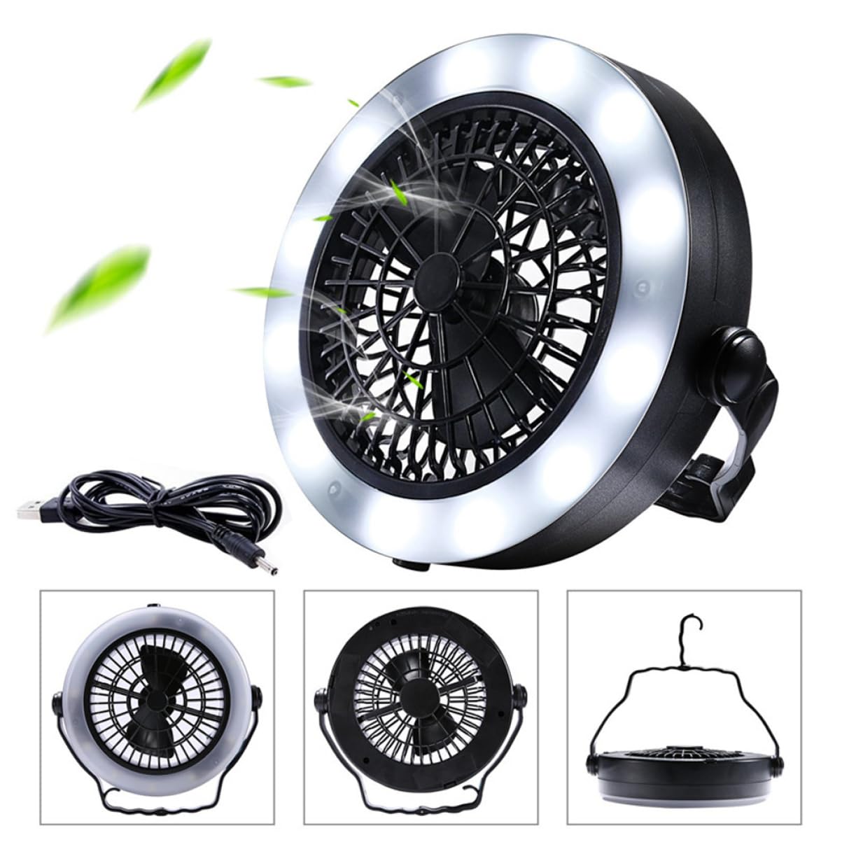 MILISTEN 3 Stück USB Campinglampe Tragbares Campinglicht Multifunktionale Zeltlampe LED Campinglicht LED Zeltlampe