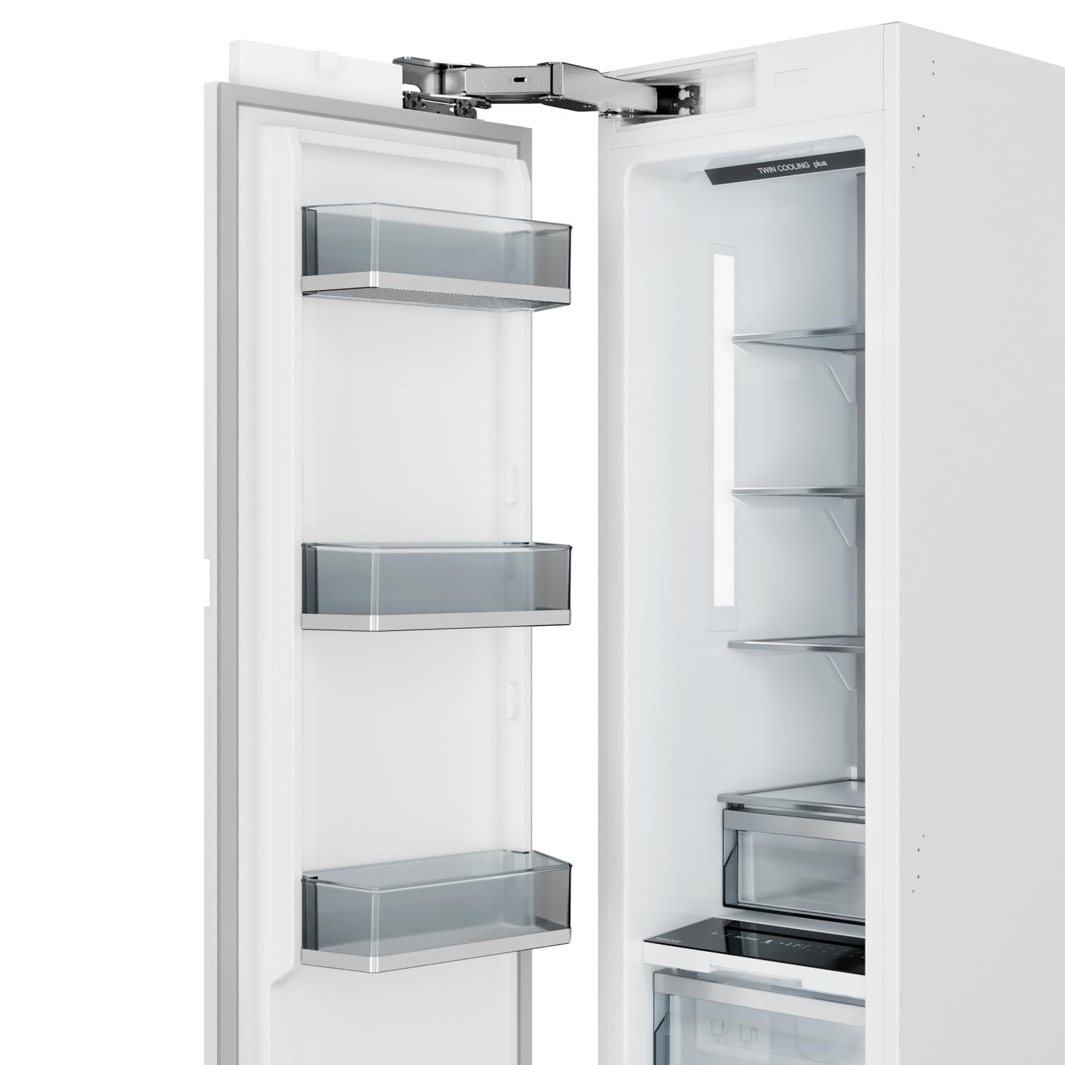 Thor Kitchen 18-Inch Built-In Freezer Column, Stainless Steel Panel Ready on Fridge.com - View 6