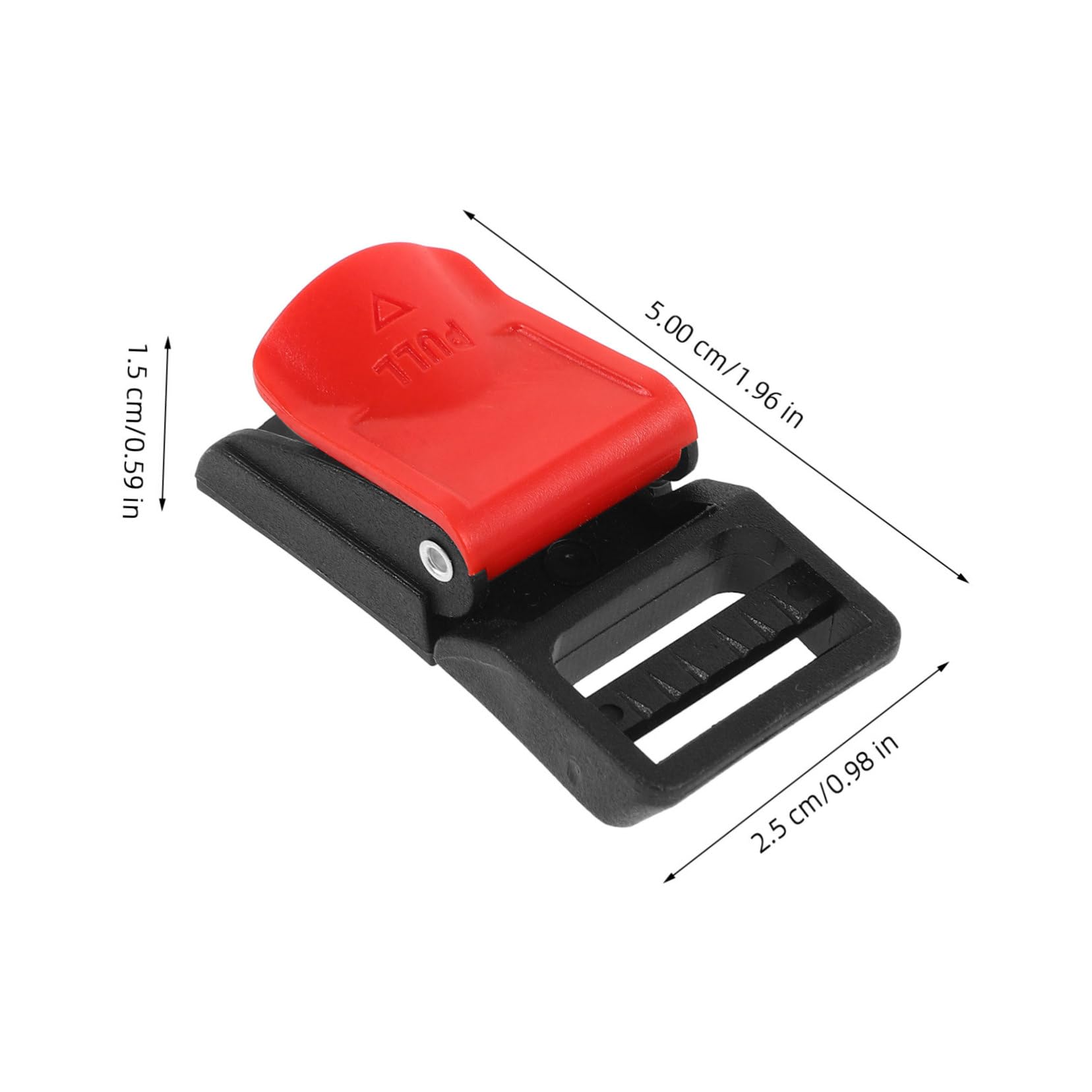 Hemobllo 6Pcs Quick Release Replacement Buckle Kit for Helmets Durable Secure and Stylish Buckles for Safe Riding