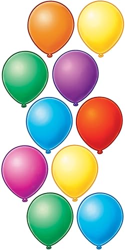Teacher Created Resources Detalles de globos (4592), multicolor Teacher Created Resources Detalles de globos (4592), multicolor