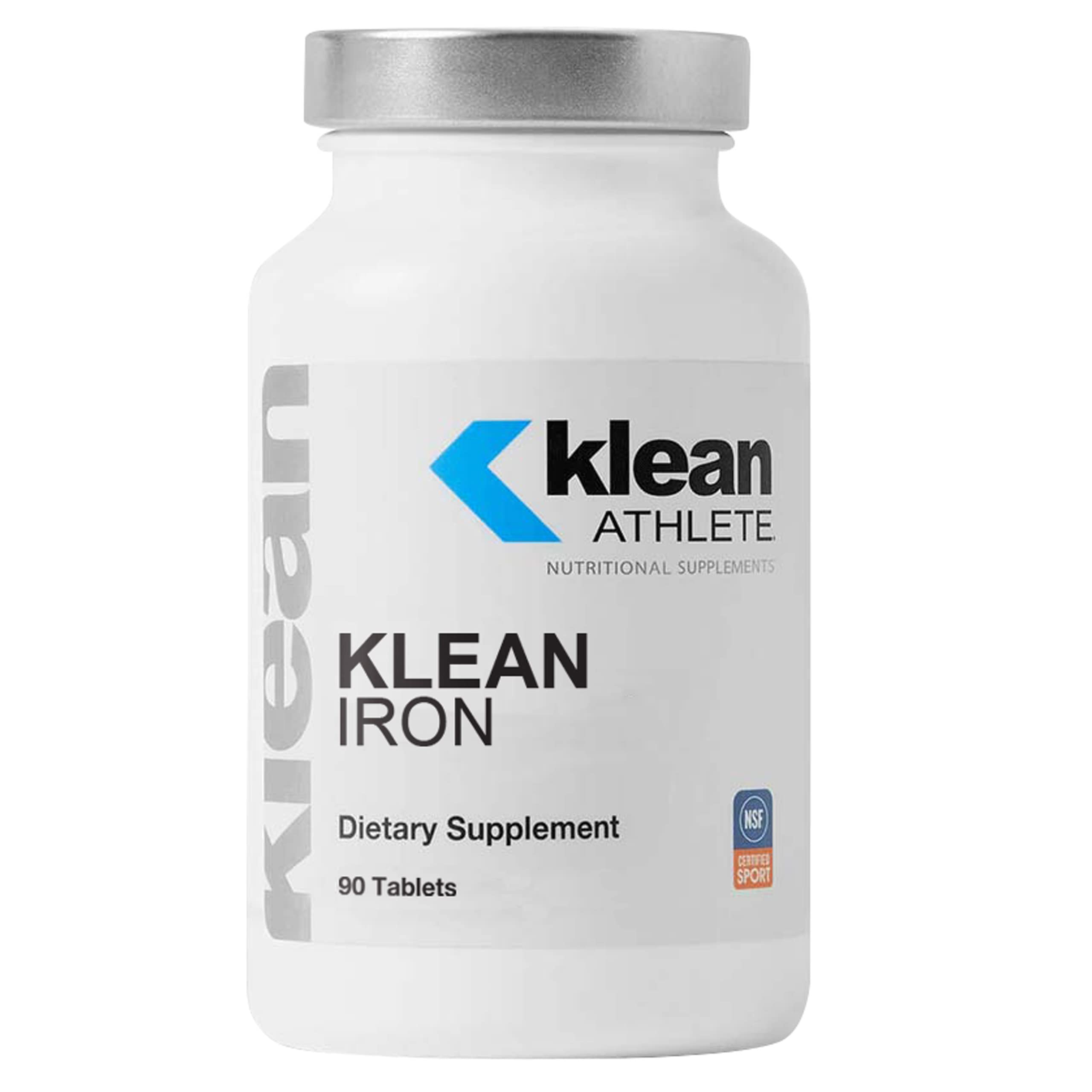 Klean ATHLETE Klean Iron | Supports Muscle Strength and Athletic Performance | NSF Certified for Sport | 90 Tablets