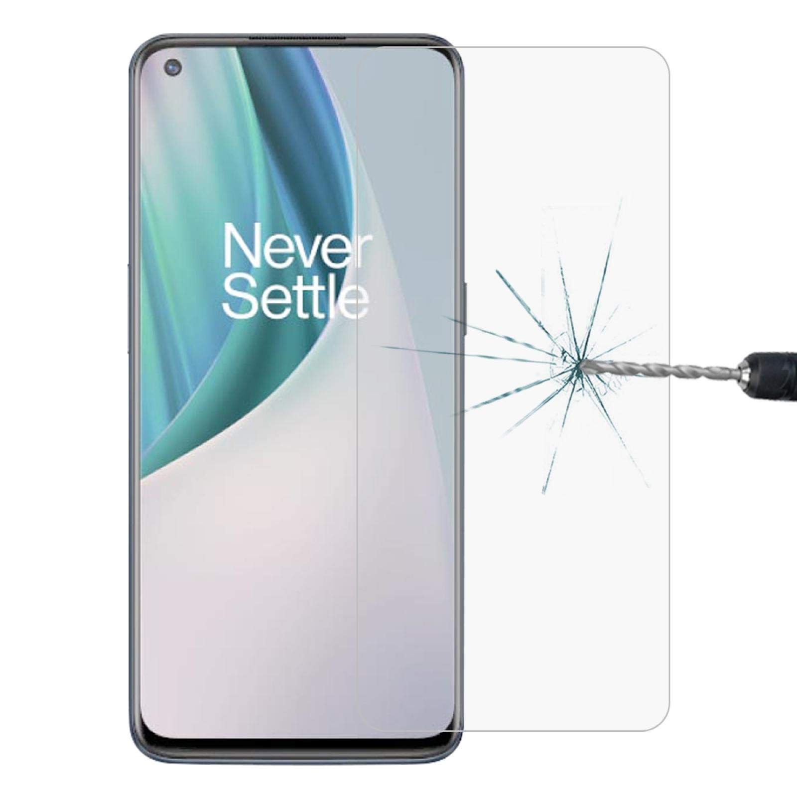 Zhouzlأغلفة الجوال For OnePlus Nord N10 5G 0.26mm 9H 2.5D Tempered Glass Film أغلفة الجوال