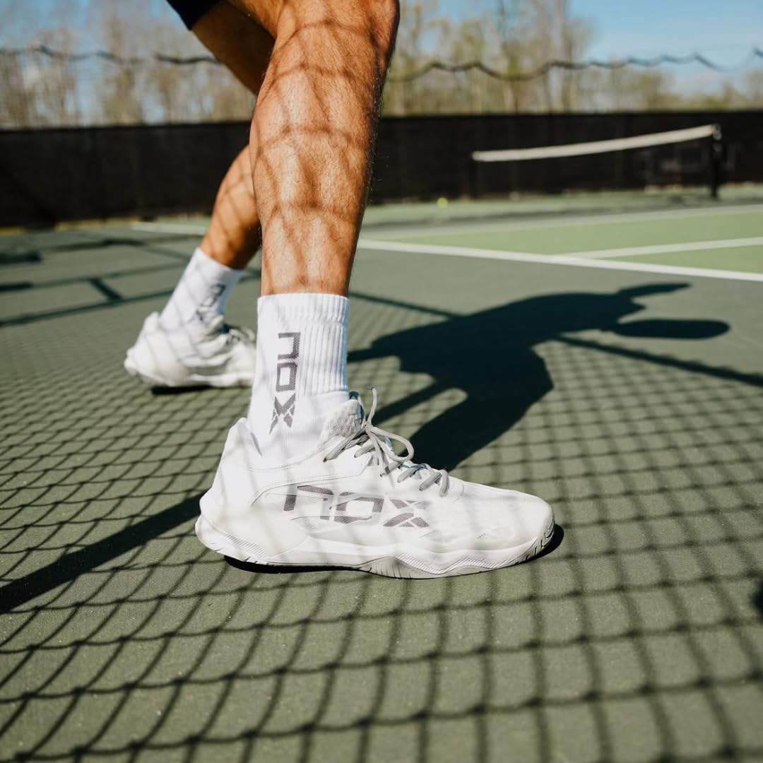 NOX Pickleball Lux Tempo Bianco/Grigio Calpbluxtewg