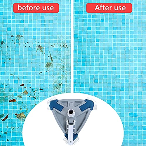 WHSC Zwembad Vacuüm Hoofd Gewogen Driehoek SPA Stofzuigers Cleaner met Hoekige Borstel - Image 6