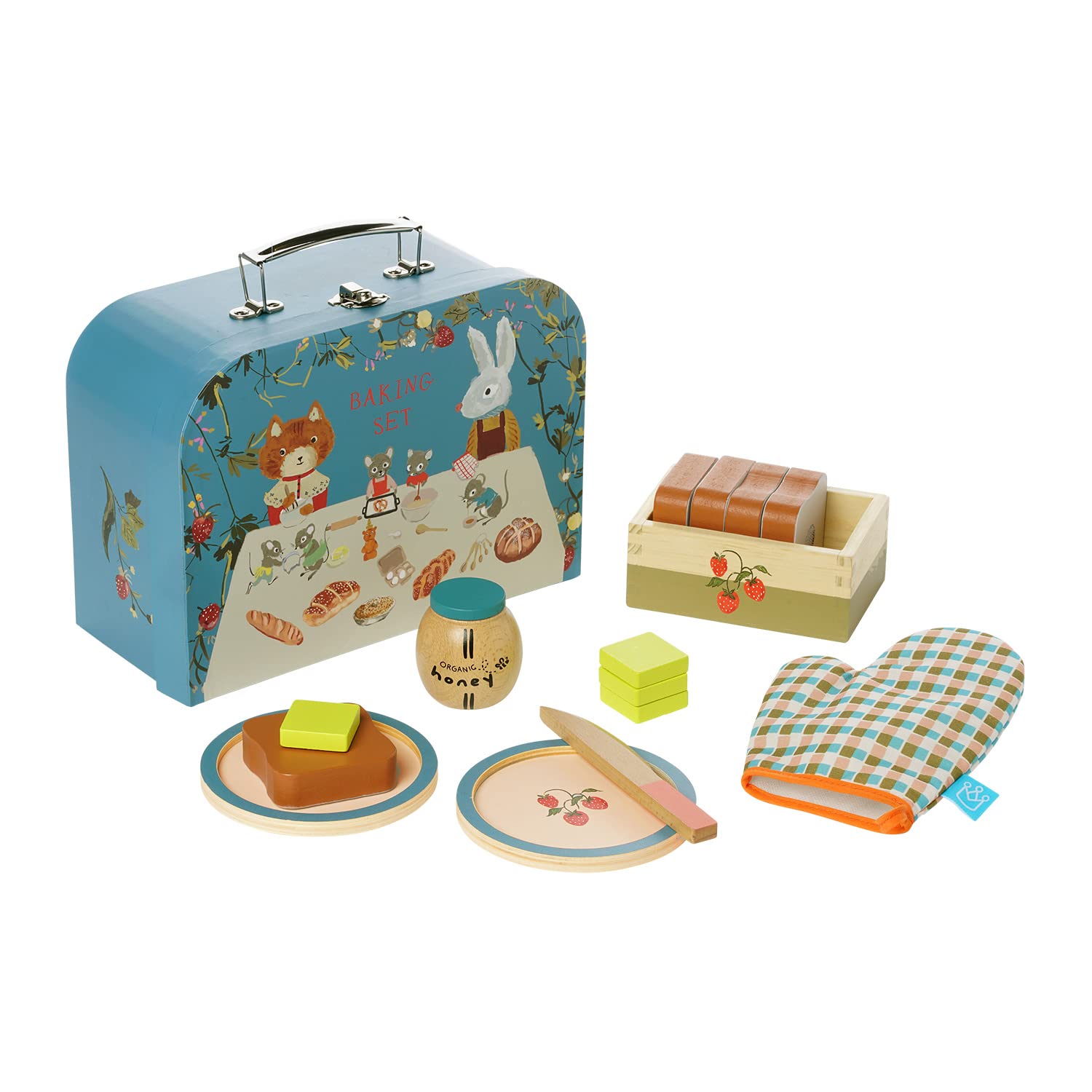 Amazon.com: Manhattan Toy Forest Tales 17-Piece Pretend Bread