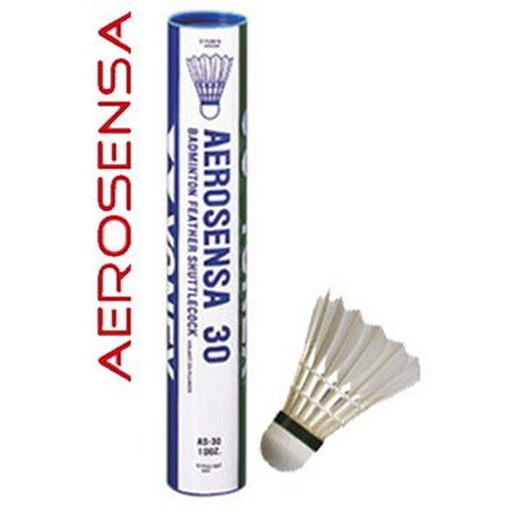 Yonex AeroSensa-30 Pack of 12 Goose Feather Badminton Shuttlecocks