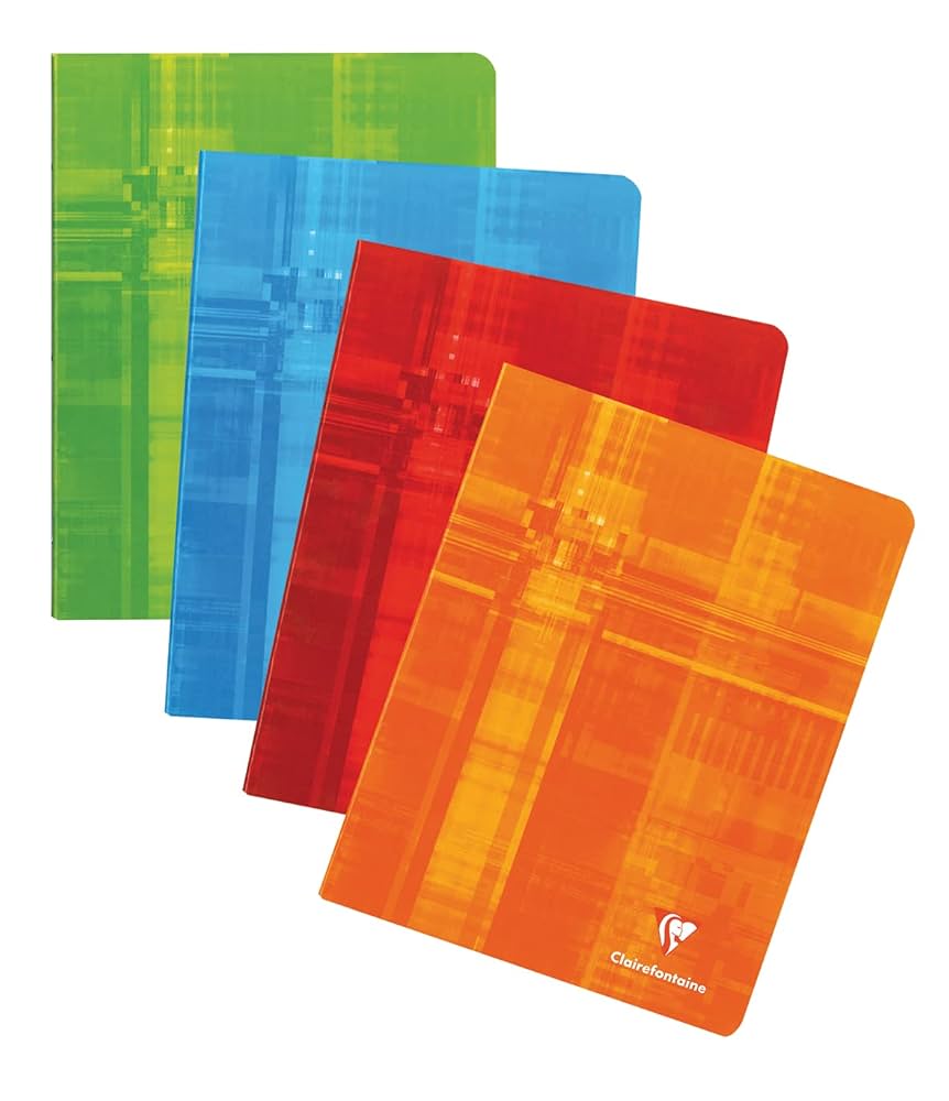 Amazon.com : Clairefontaine Staplebound Notebook - Ruled w