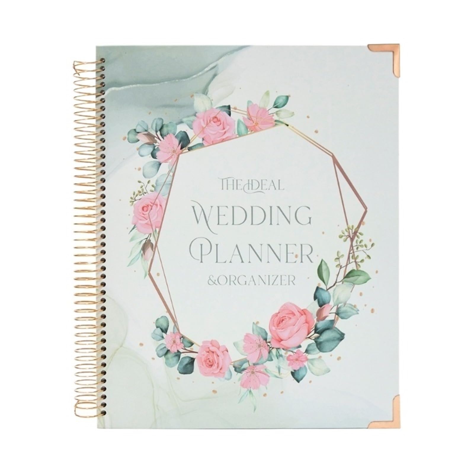 Brautplanungsbuch Hardcover Hochzeitsplanerbuch und macht Ihre Countdown-Planung einfach für Euren