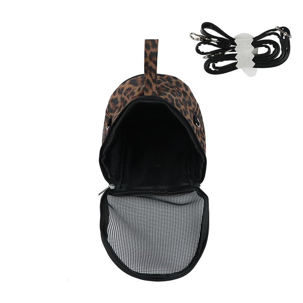 haozaikeji Sac de Transport Petits Animaux de Compagnie Sac de Voyage à Bandoulière pour Hamster Hérisson Écureuil Lapin Cobaye Oiseau Respirant Fenêtre Poche Transport Portable Sac de Couchages