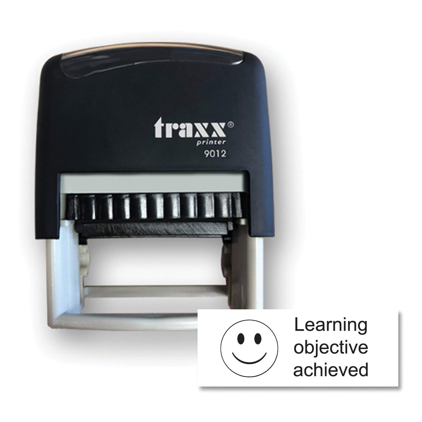 Traxx 9012 Stock School Teacher Stamps *Learning Objective Achieved in Black Ink*