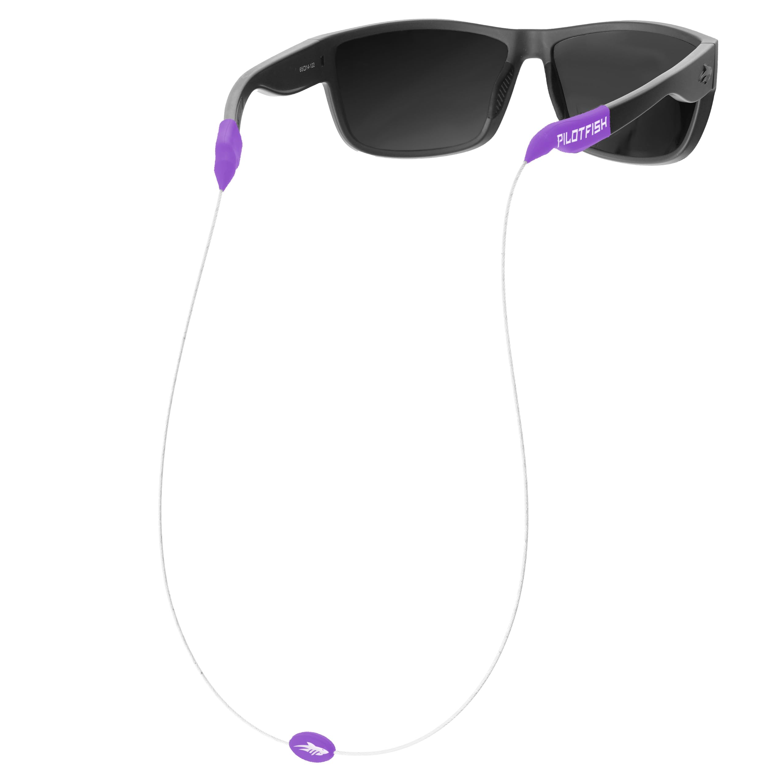 Pilotfish Wire Sunglasses Strap, No-Tail Eyewear Retainer for Glasses, Secure Eyeglass Holder for Sports and Outdoors
