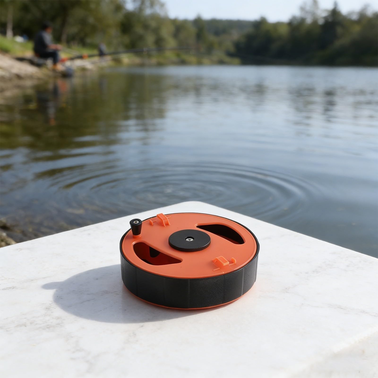 Avvolgitore subacqueo per fotocamera con mulinello a mano Fish Finder, a prova di esplosione, anti design, per regolare la profondità del cavo nella pesca