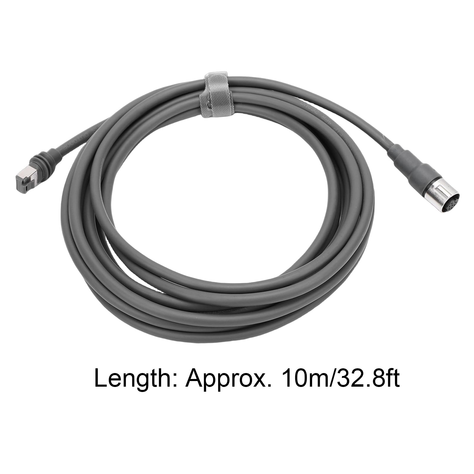 Tangxi Cable Satelital Rectangular de Primera Calidad, Conexión Confiable para Antena Parabólica de Rendimiento Gen 3, Resistente Al Agua, 10 M/32,8 Pies