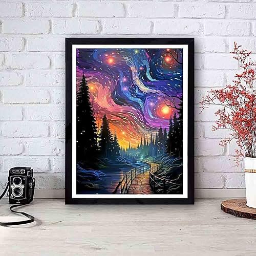 Miniatura 71 de Kits de punto de cruz estampados para adultos, kits de bordado de flores de gato negro para principiantes y adultos, patrones de 11 quilates