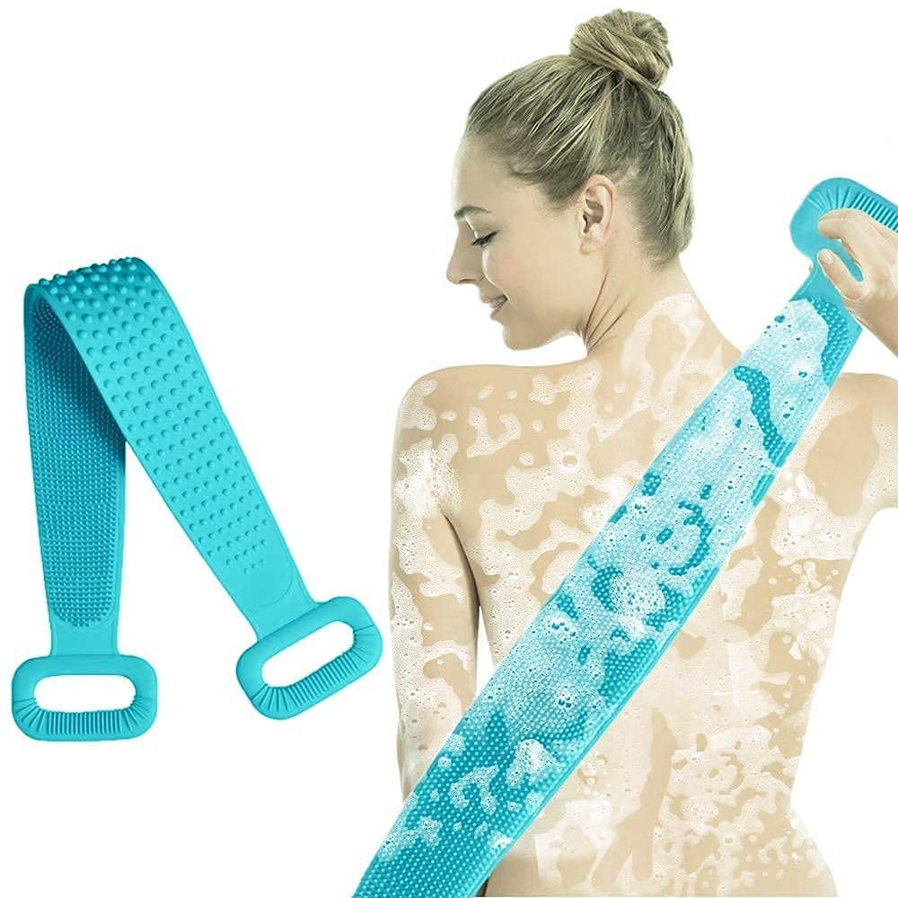 Silicone Back Scrubber for Shower, Soft Bath Belt Scrubber, Eco-Friendly, Durable, Exfoliating and Removing Impurities, Maintaining Skin Vitality-picture-37