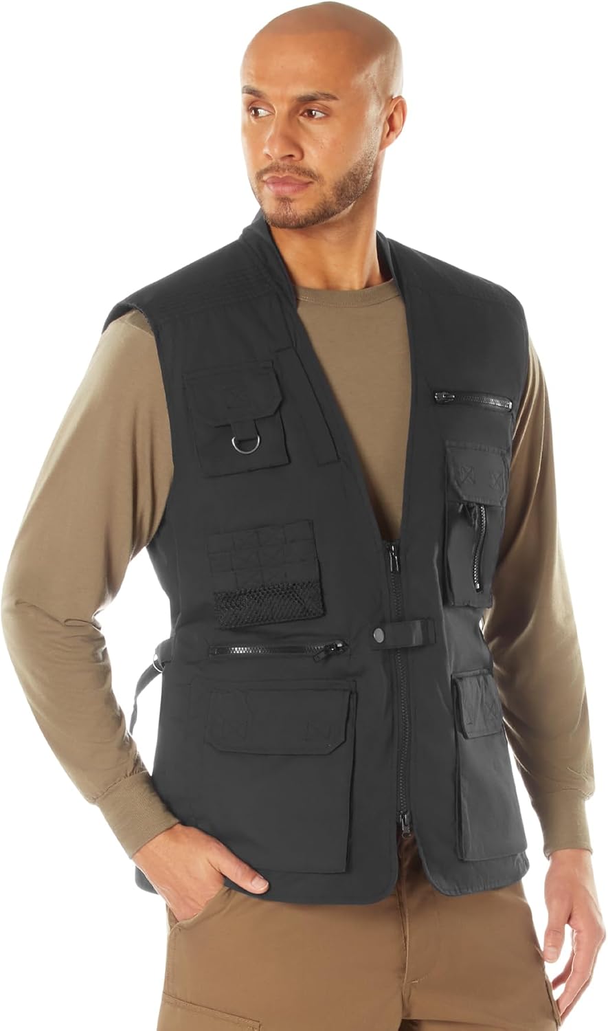 Rothco Conceal-Ops Plainclothes Vest – EDC Everyday Carry Travel Utility for Men - Image 6