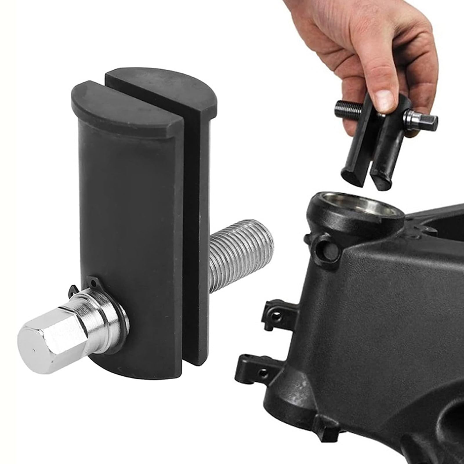 Argzm Quick Time Saving Efficient Motorcycle Steering Neck Bearing Race Remover Puller Autocycle Accessories