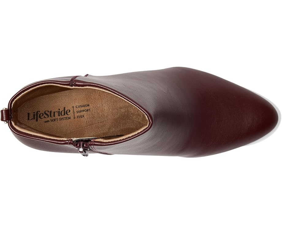 LifeStride Glow Zip Short Boots - Top View