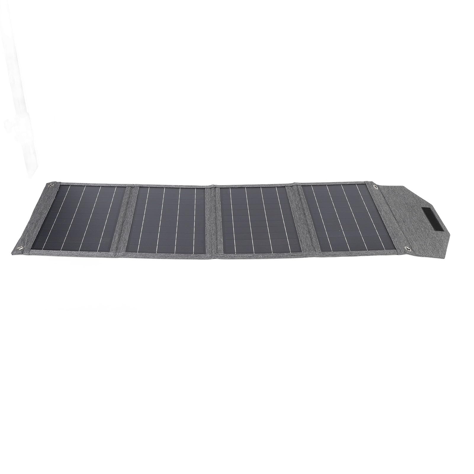 Składana ładowarka do panelu słonecznego 80 W Przenośny wodoodporny krzem monokrystaliczny Wysoka wydajność Szybkie ładowanie Podwójne wyjścia USB do użytku na zewnątrz Kemping
