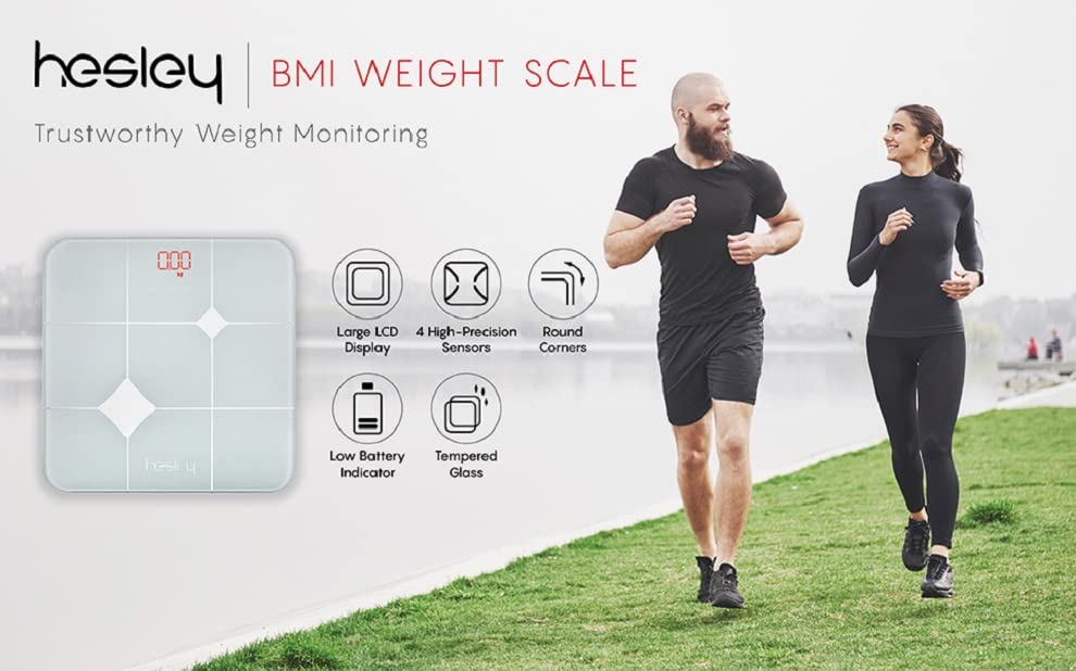 Hesley Smart Weight Machine/Weighing Machine with hesley FIT APP and advanced german sensor 2