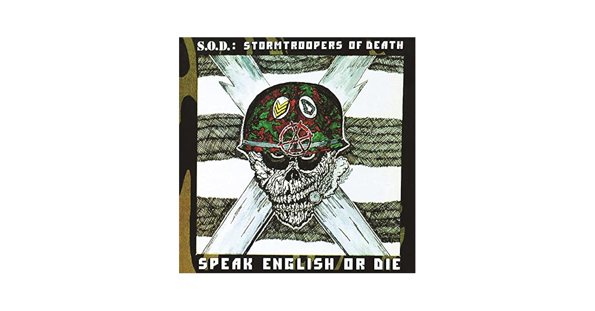 S.O.D./ SPEAK ENGLISH OR DIE 【ピクチャーディスク】 S.O.D. - Speak English Or Die (30th Anniversary Edition