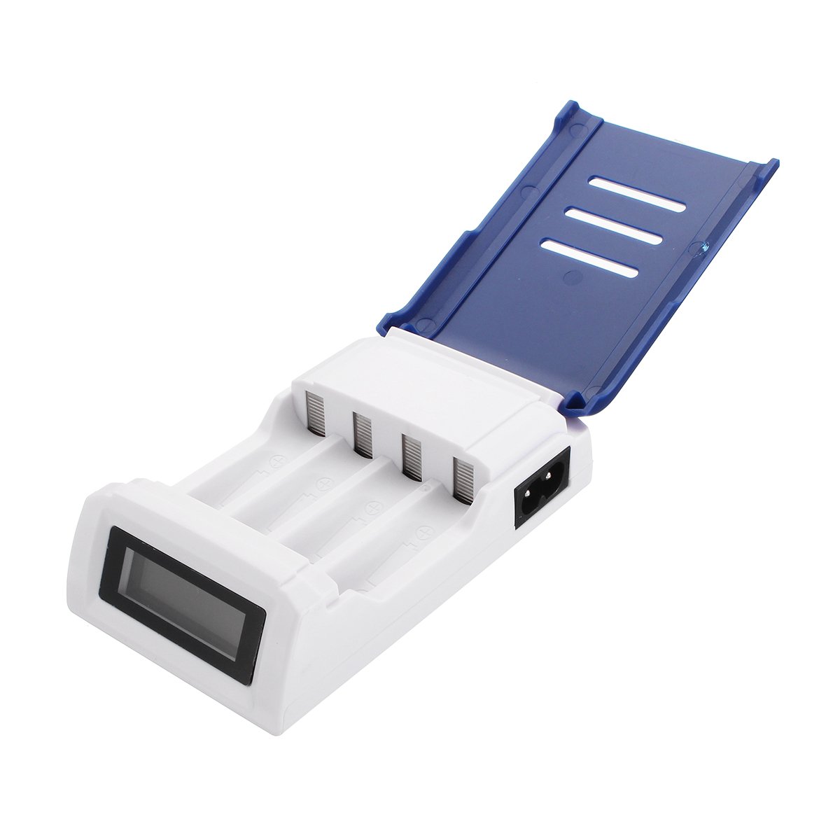 Pantalla LCD Inteligente Cargador De Batería Rápida para Pilas AA AAA Recargables
